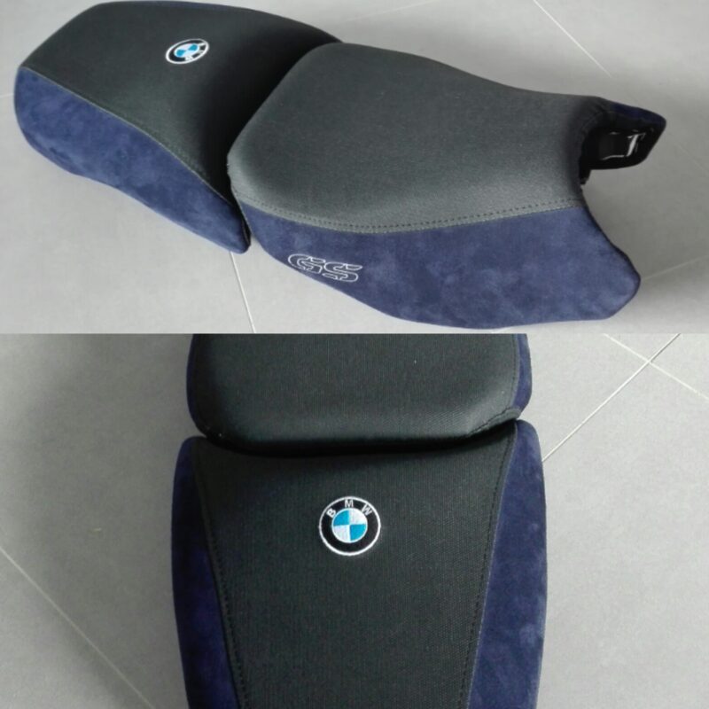 BMW GS 1200 Duo seat covers suede