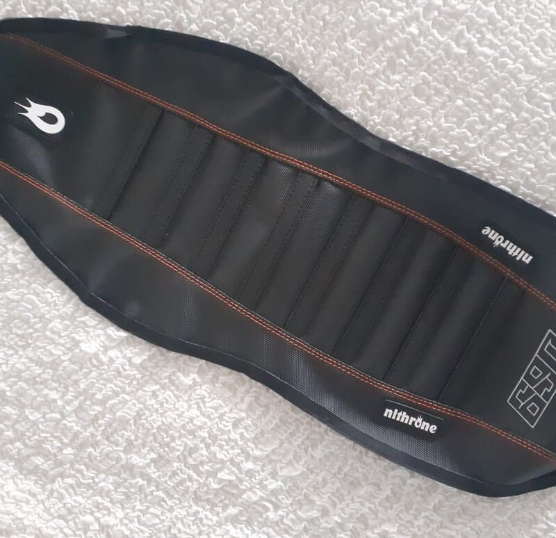 KTM 690 2019-20 model with white labels